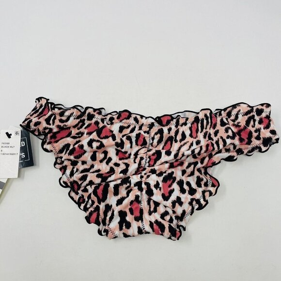 Sundazed Juniors Size Small Mermaid Animal Printed Ruffled Bikini Bottoms 1482 - Picture 5 of 6